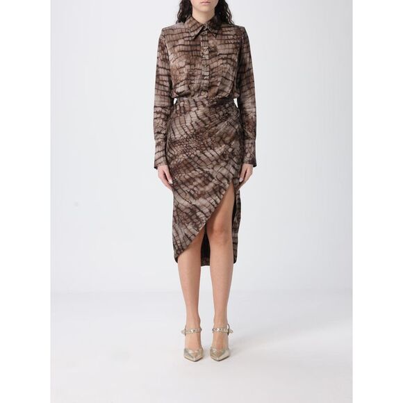 Elisabetta Franchi Dress Woman Brown